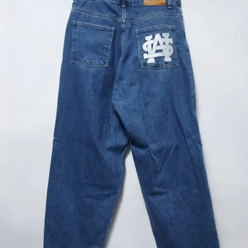 [BUNJANG] WUKNIDAS Wide Denim Pants (Size L) / WUKNIDAS 와이드 데님 팬츠 L