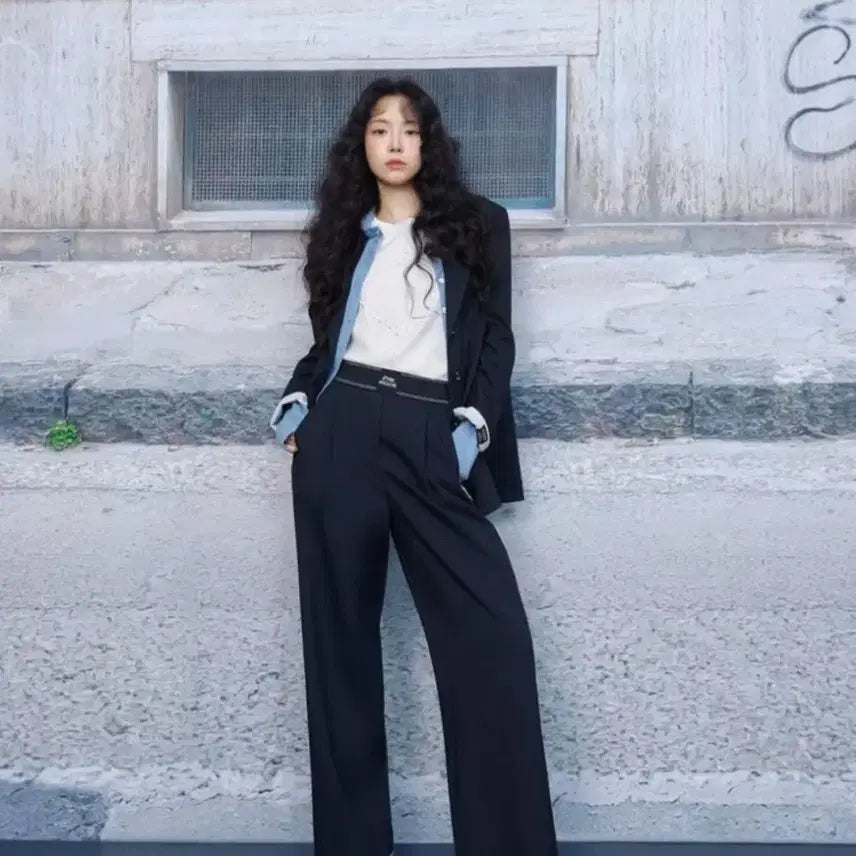 [BUNJANG] JJ JIGOTT Side Lace Bag Banding Pants / JJ JIGOTT 사이드레이스백밴딩팬츠