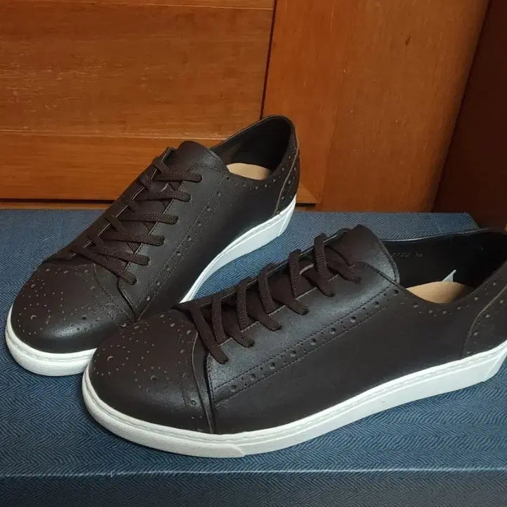 [BUNJANG] Sneakers (Size 275-280) / 헤리티지 가죽 국산 275 280 스니커즈 새상품 운동화