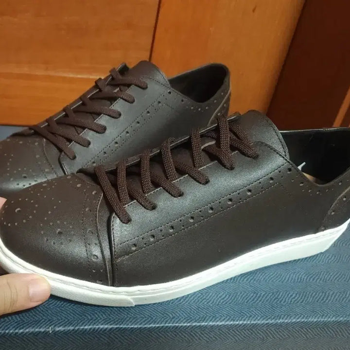 [BUNJANG] Sneakers (Size 275-280) / 헤리티지 가죽 국산 275 280 스니커즈 새상품 운동화