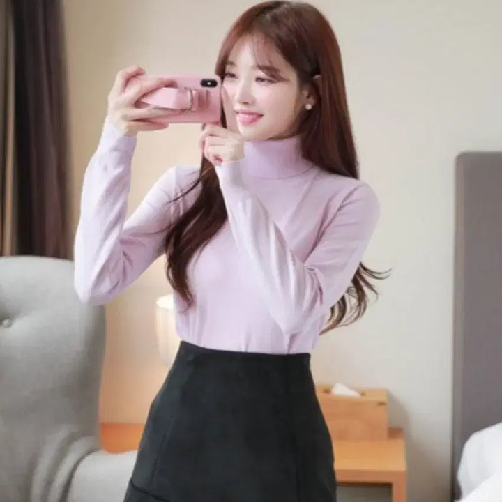 [BUNJANG] Fiona Neck Knit / 피오나 목 니트