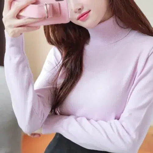 [BUNJANG] Fiona Neck Knit / 피오나 목 니트