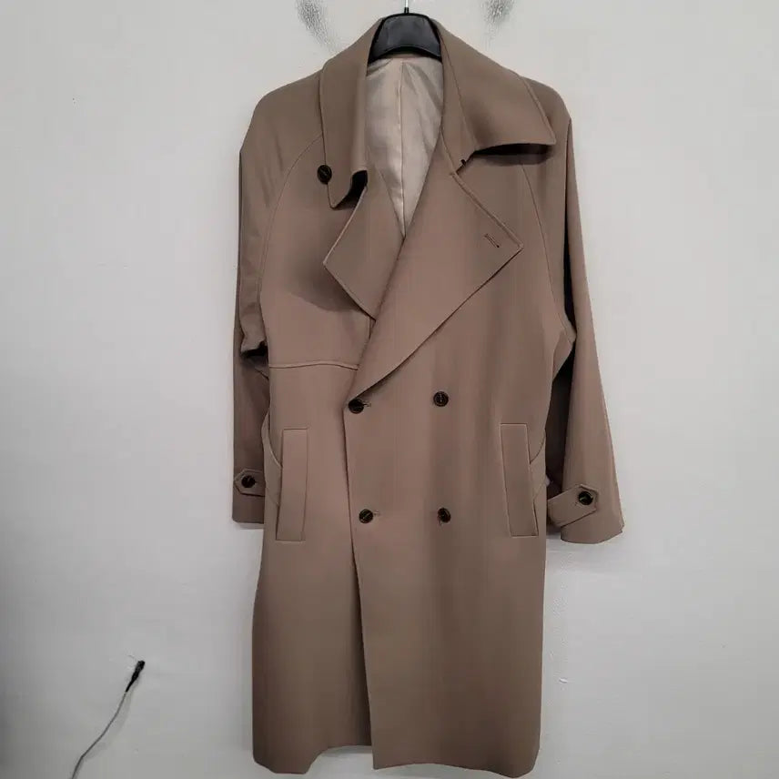 [BUNJANG] STCO Trench Coat (Spring/Autumn) / [110/XXL] STCO 에스티코 간절기 트렌치 코트 (춘추용)