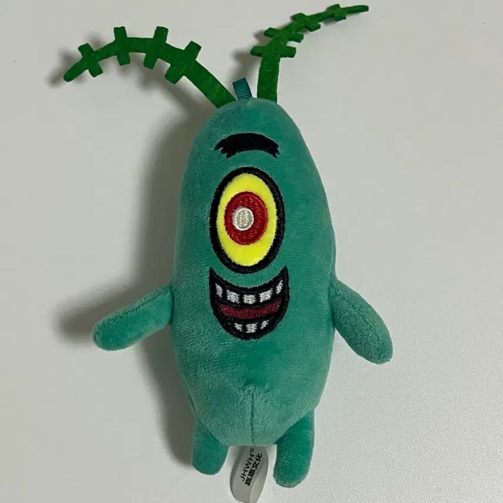 [BUNJANG] SpongeBob Plankton Keyring / 스폰지밥 스펀지밥 플랑크톤 인형 키링