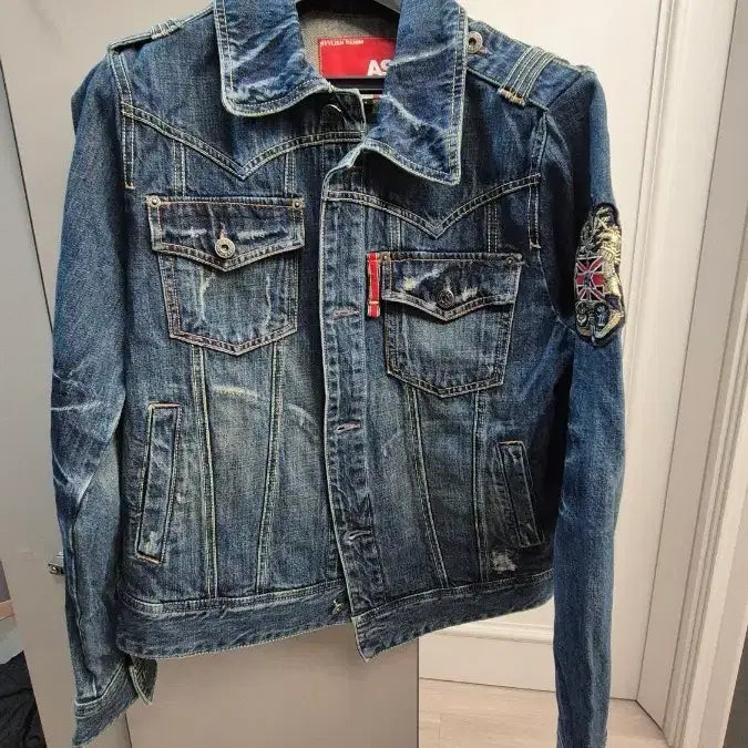 [BUNJANG] ASK Denim Jacket / ASK 데님 청자켓 데님자켓