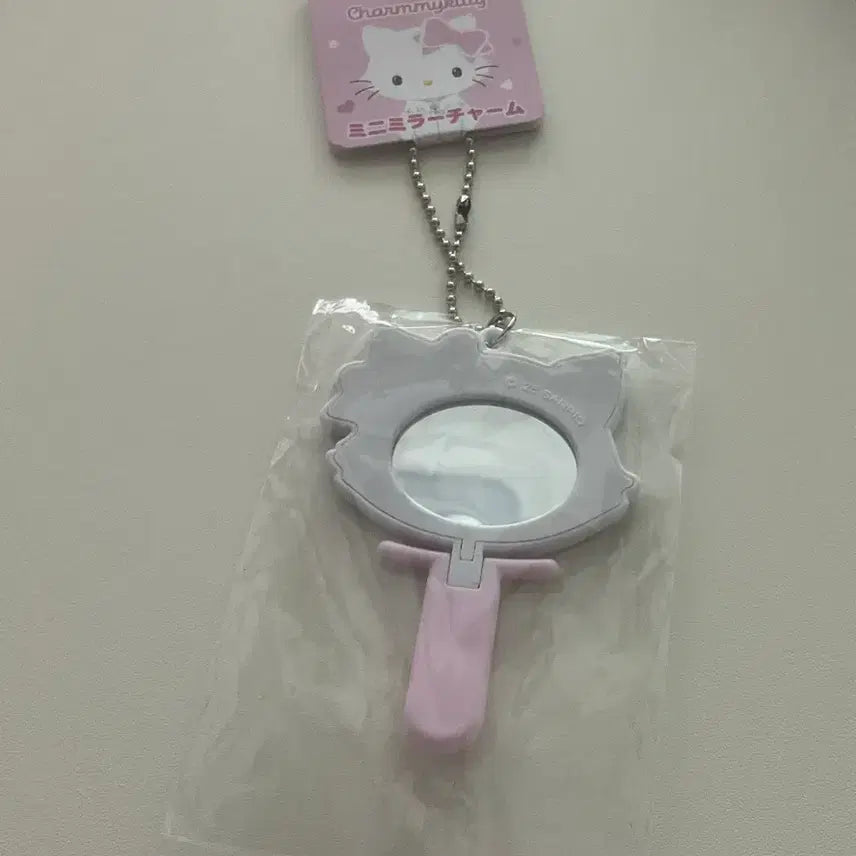 [BUNJANG] Hello Kitty Charmmy Kitty Mini Mirror Keyring / 헬로키티 챠미키티 미니미러키링