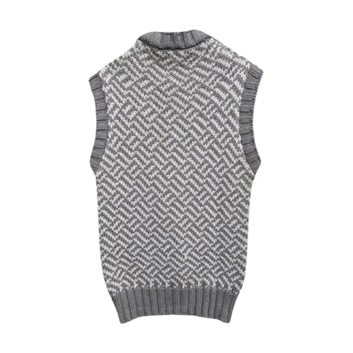 [BUNJANG] ALAIN Long Knit Vest / 여55/ ALAIN 도톰한 롱 니트 조끼