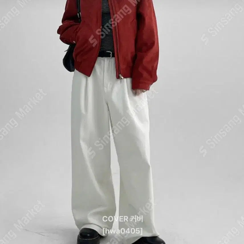 [BUNJANG] Suede Blouson Jacket / 스웨이드 블루종 자켓(새상품)번장특가