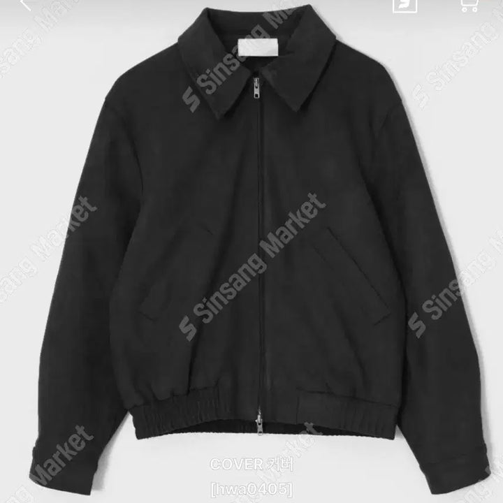 [BUNJANG] Suede Blouson Jacket / 스웨이드 블루종 자켓(새상품)번장특가