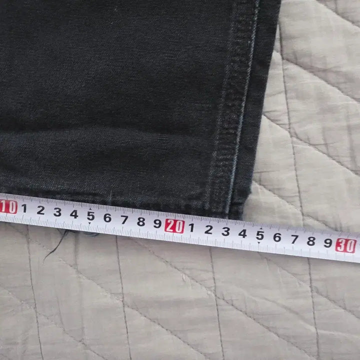 [BUNJANG] Carhartt B01 Work Pants / [38X30] 빈티지 칼하트 더블니 B01 BLK 워크팬츠 페이드 BK6