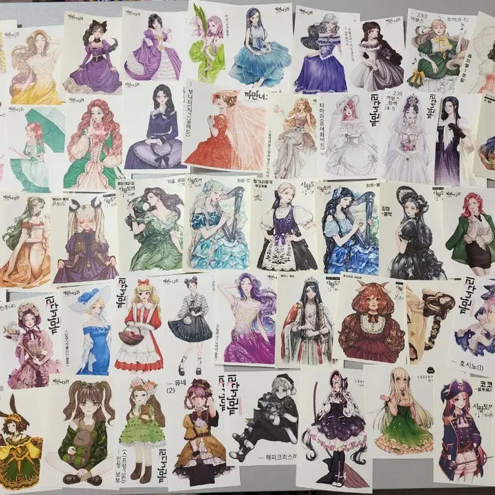 [BUNJANG] K-Pop Idol Portrait Collection Sticker Set (100 Pieces) / 까너 인물집 인스 무중복 100장 3000원 3