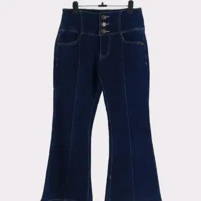 [BUNJANG] High-waist Bootcut Denim Pants / 하이웨스트 부츠컷 데님 팬츠