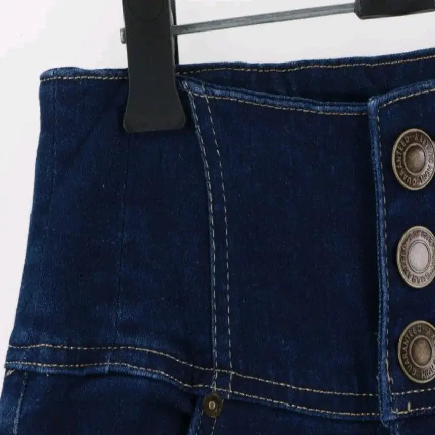 [BUNJANG] High-waist Bootcut Denim Pants / 하이웨스트 부츠컷 데님 팬츠