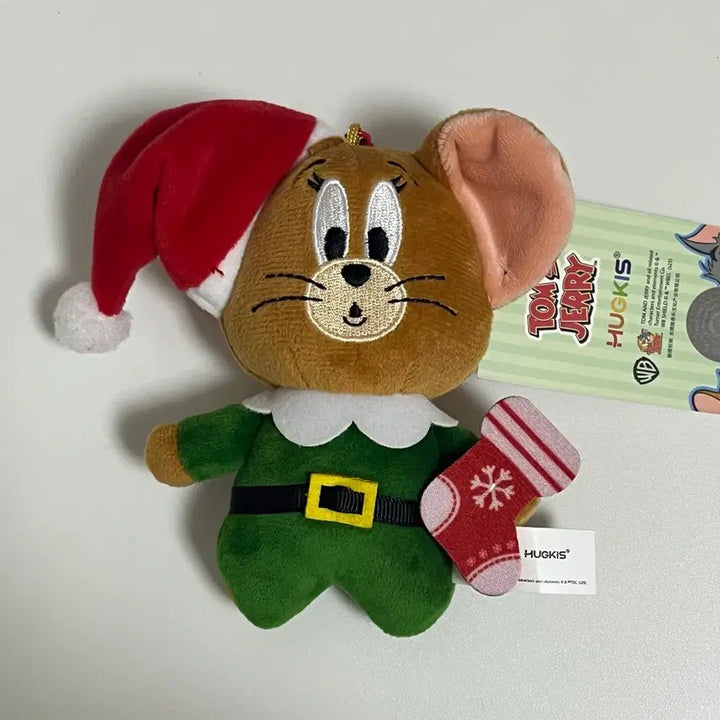 [BUNJANG] Tom and Jerry Christmas Keyring / 새상품) 톰과 제리 인형 키링 크리스마스