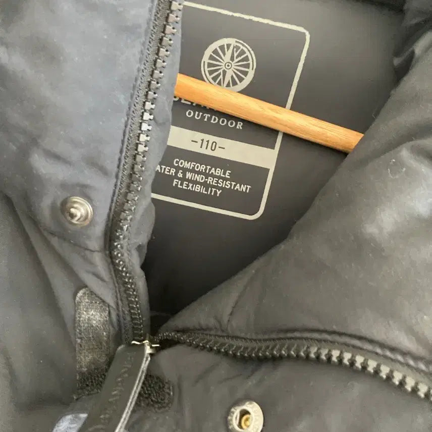 [BUNJANG] Outdoor Black Padded Jacket / 빈폴 아웃도어 블랙 패딩 점퍼