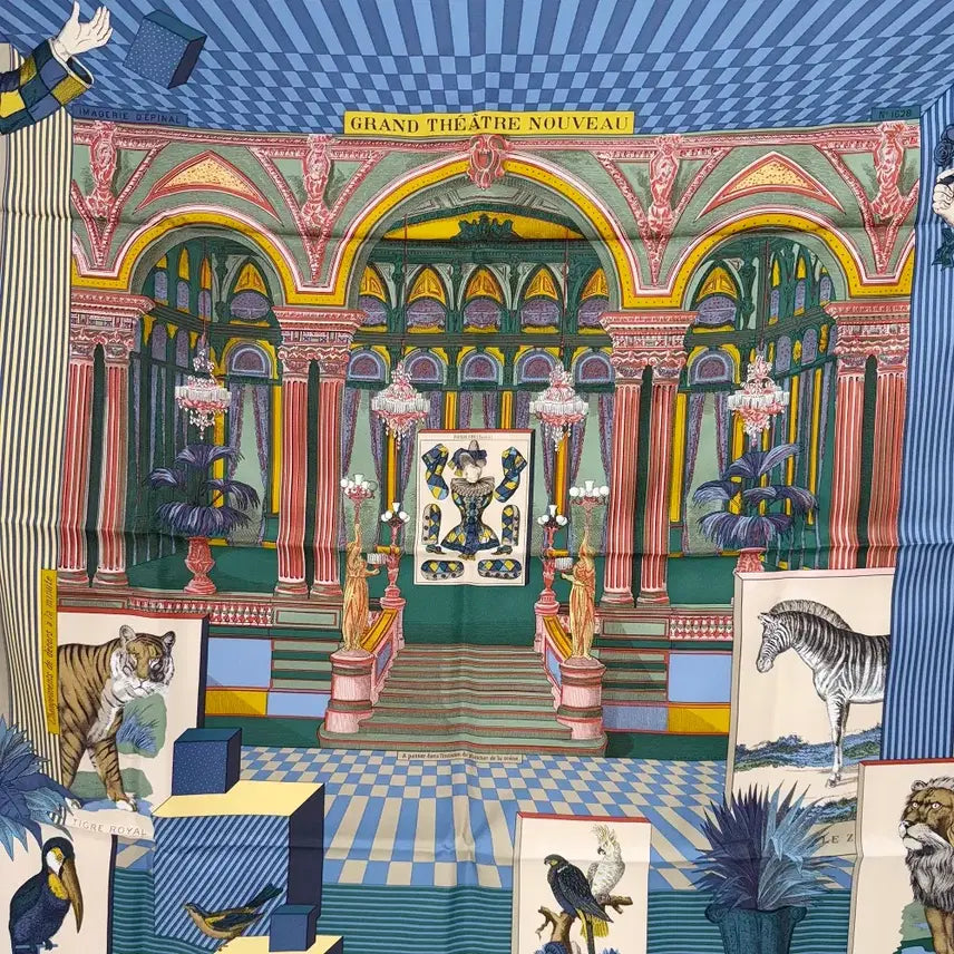 [BUNJANG] Hermes IUKYESET Scarf / [90] 미사용 에르메스 까레 스카프 IUKYESET