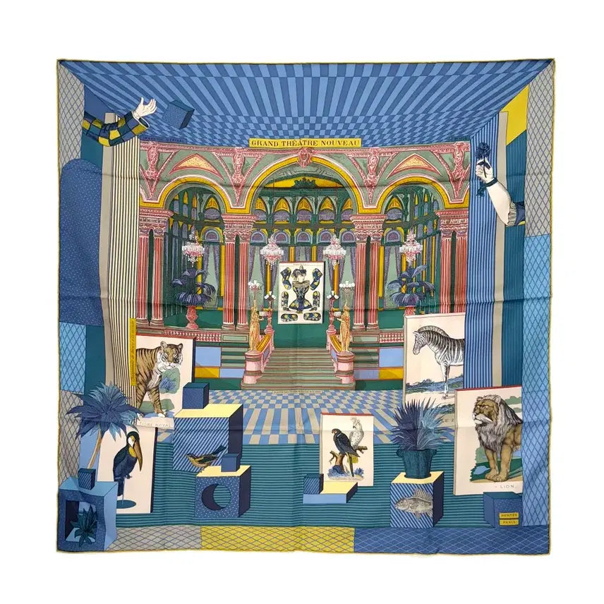 [BUNJANG] Hermes IUKYESET Scarf / [90] 미사용 에르메스 까레 스카프 IUKYESET