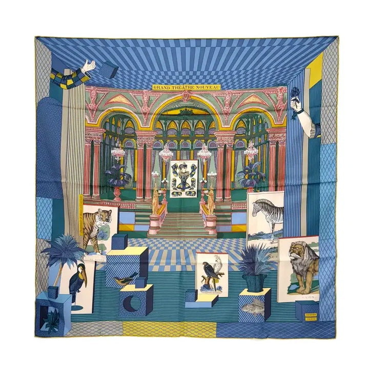 [BUNJANG] Hermes IUKYESET Scarf / [90] 미사용 에르메스 까레 스카프 IUKYESET