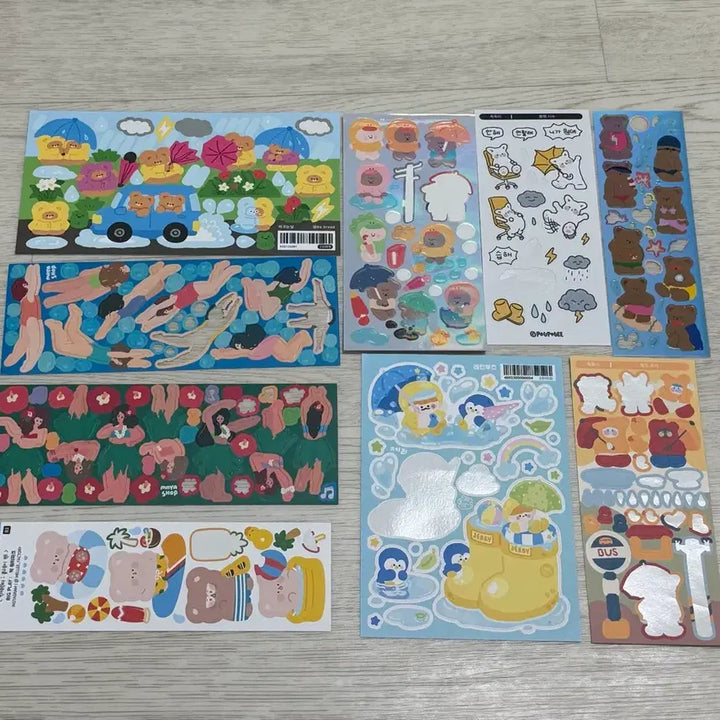 [BUNJANG] Summer Sticker Bundle Set / 여름 스티커 일괄