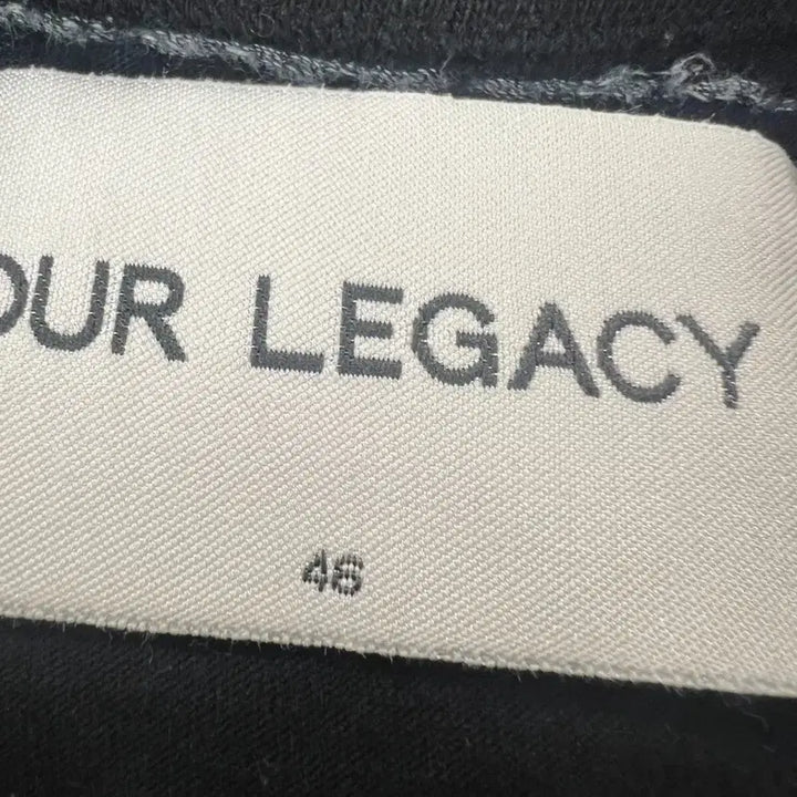 [BUNJANG] Our Legacy Melange Jacquard Dot Black T-shirt / 아워레가시  멜란지 자카드 도트 블랙 티셔츠