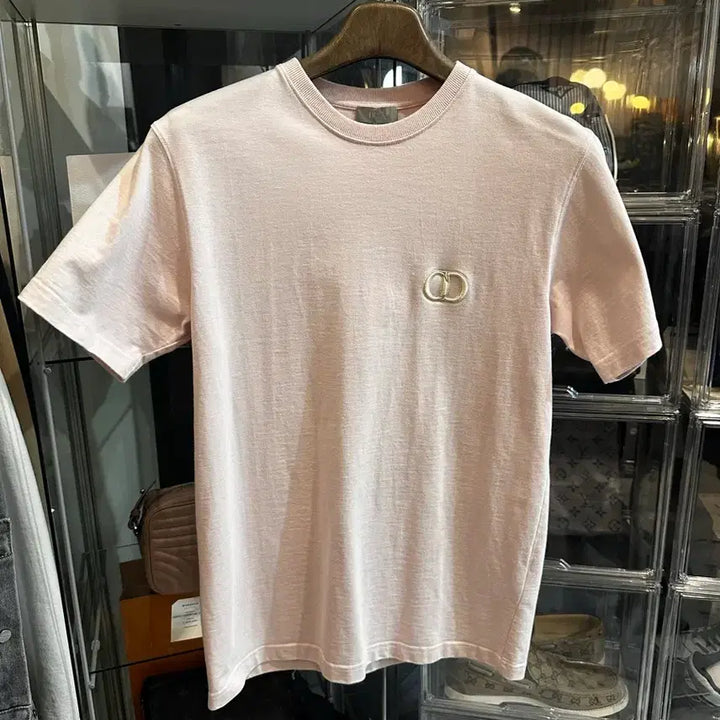 [BUNJANG] Dior CD Logo T-shirt / 디올 CD 로고 반팔티