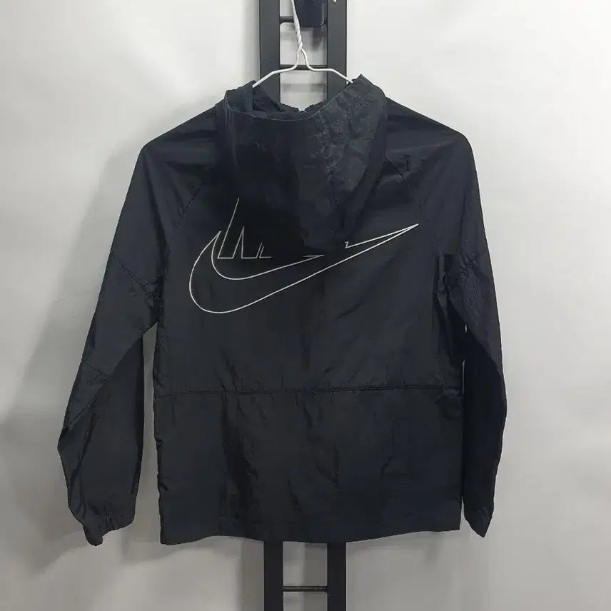 [BUNJANG] Nike Kids Woven Jacket Black M (10-12) / 나이키 키즈 바람막이 우븐 자켓 블랙 m 10-12