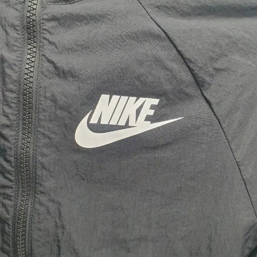[BUNJANG] Nike Kids Woven Jacket Black M (10-12) / 나이키 키즈 바람막이 우븐 자켓 블랙 m 10-12