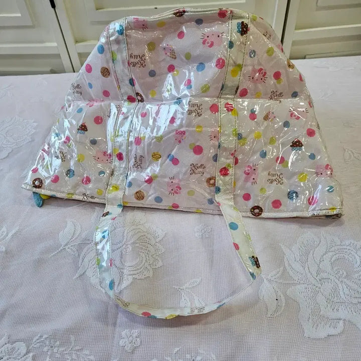 [BUNJANG] Hello Kitty Dot Tote Bag / 헬로키티 도트 토트백