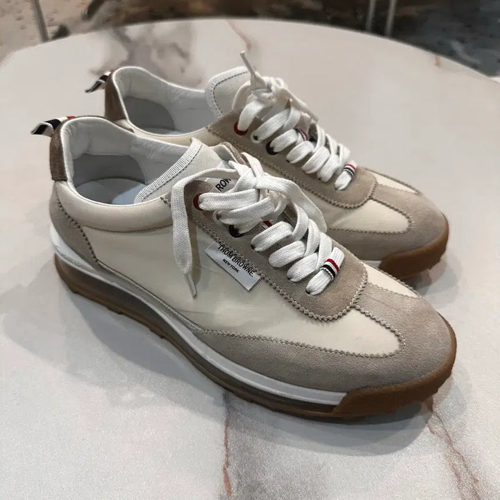 [BUNJANG] Thom Browne Tech Runner Low Sneakers / 톰브라운 테크 러너 로우 스니커즈