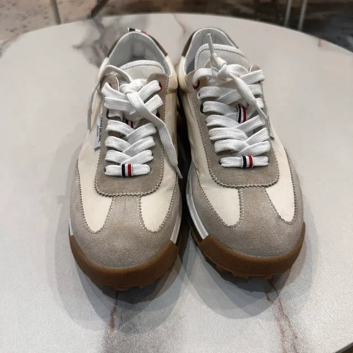 [BUNJANG] Thom Browne Tech Runner Low Sneakers / 톰브라운 테크 러너 로우 스니커즈