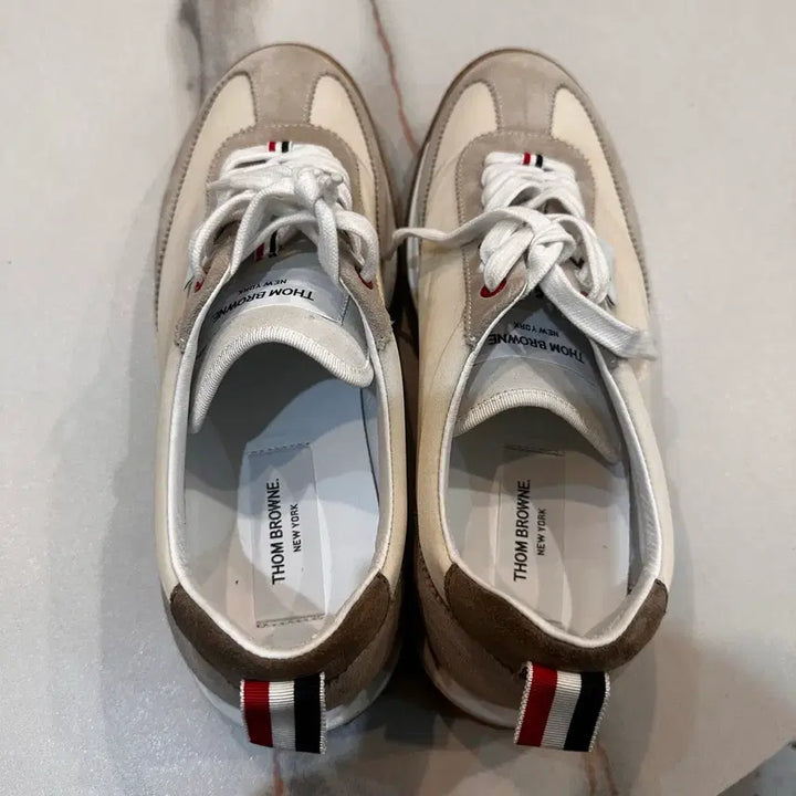 [BUNJANG] Thom Browne Tech Runner Low Sneakers / 톰브라운 테크 러너 로우 스니커즈