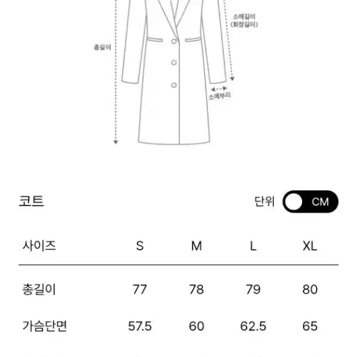 [BUNJANG] Club Monaco Dark Gray Half Coat (S Size) / 클럽모나코 하프코트 다크그레이 s사이즈
