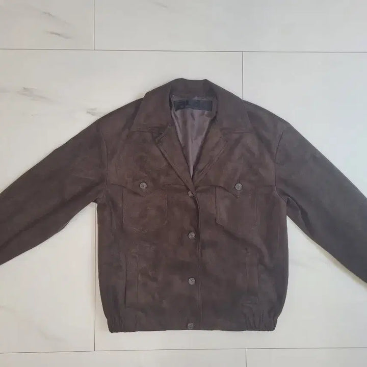 [BUNJANG] PLAC Suede Blouson Jacket / PLAC 스웨이드 블루종 자켓 S