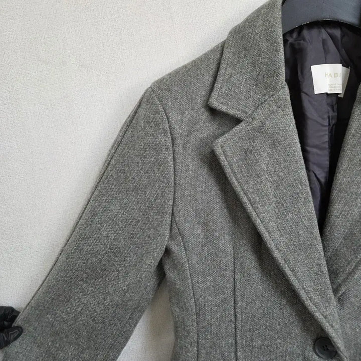 [BUNJANG] Women's Wool Single Short Jacket Coat M / 여성 모직 싱글 숏 자켓 코트 M