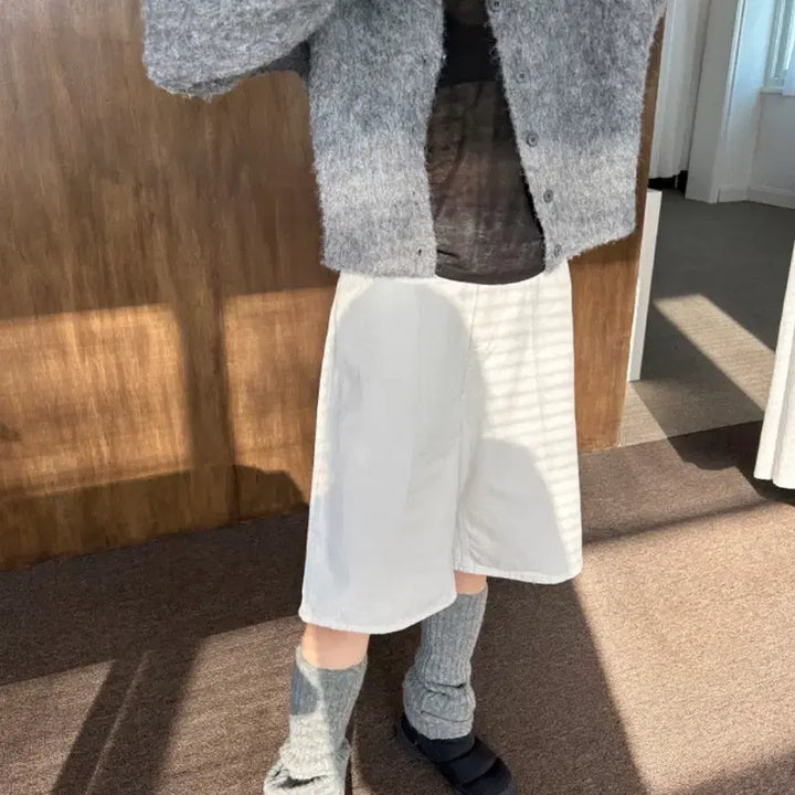 [BUNJANG] London Flat T-shirt (Heather Gray) / 런던플랏 반팔 티셔츠 (회멜란지)