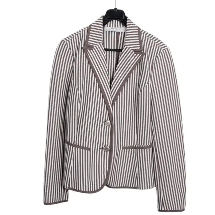 [BUNJANG] Zara Stripe Single Jacket / 여성S/ 자라 스트라이프 싱글자켓 21-54