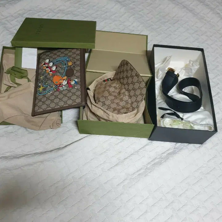 [BUNJANG] Gucci Hat/Wallet/Belt Set / 구찌 모자/지갑/벨트 세트 상품