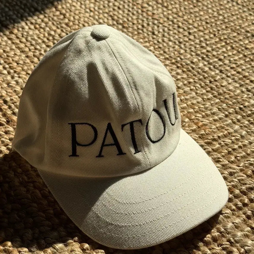 [BUNJANG] Patou White Ball Cap / PATOU 파투 볼캡 화이트