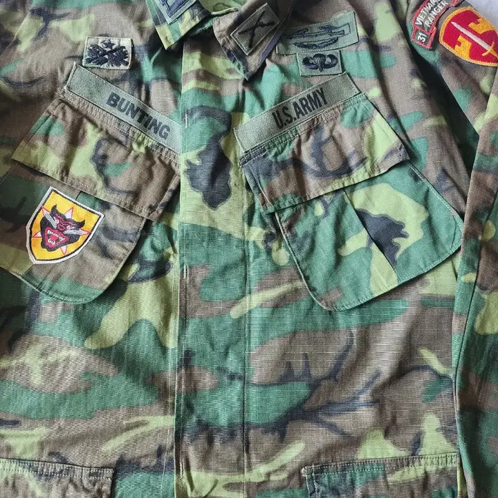 [BUNJANG] 60s ERDL Fatigue Jacket / 60s ERDL fatigue jacket