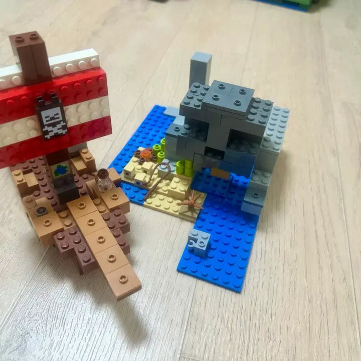 [BUNJANG] Lego Minecraft Waterfall Base / 레고 마인크래프트 모음 일괄