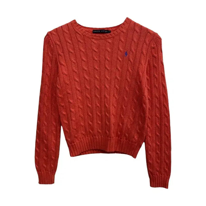 [BUNJANG] M/Ralph Lauren Cable Knit Sweater / 여M/폴로 랄프로렌 케이블 니트