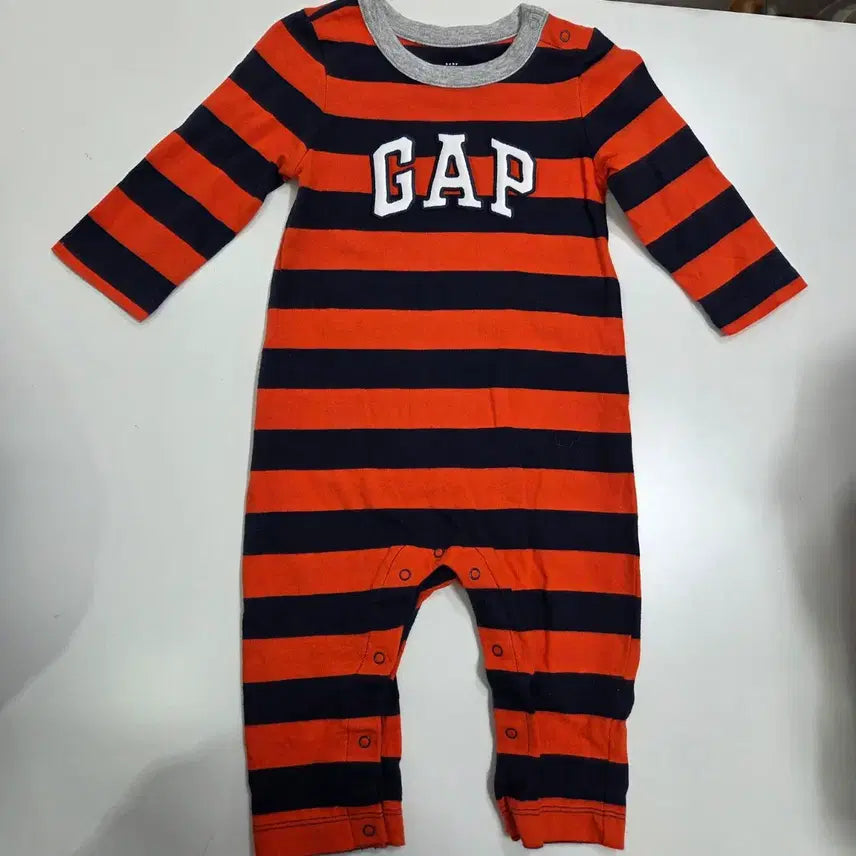 [BUNJANG] Baby Striped Space Suit / 6-12m 갭 스트라이프 우주복