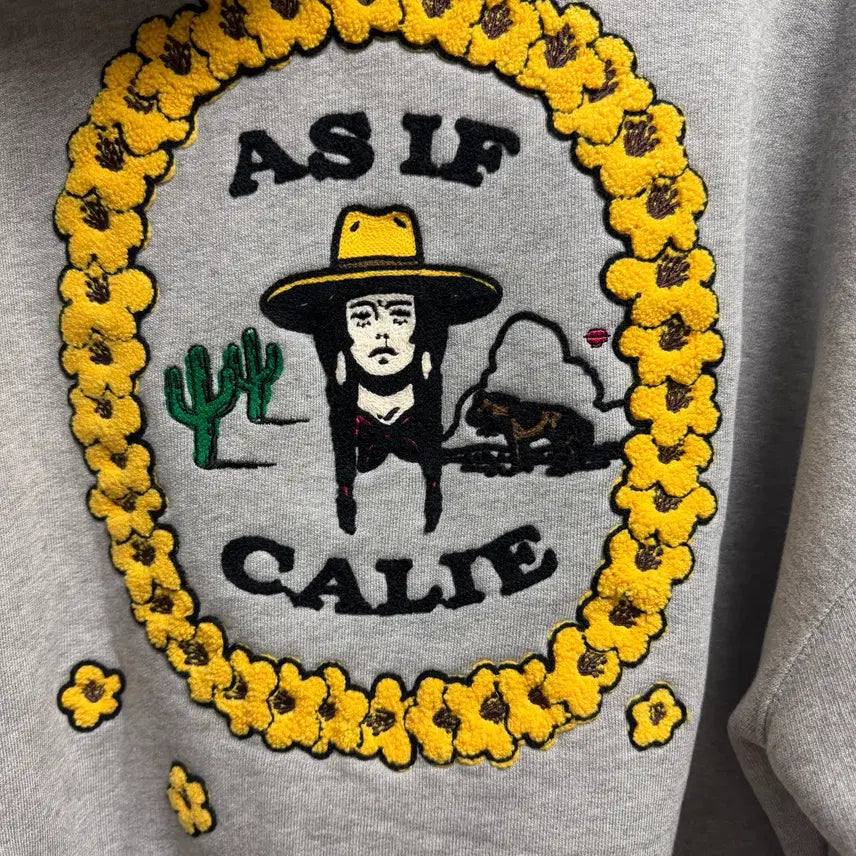 [BUNJANG] AZIF Cali Hoodie Gray / 에즈이프캘리 후드 집업 그레이