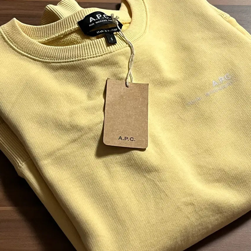 [BUNJANG] APC Logo Sweatshirt / APC 아페쎄 아이템 로고 맨투맨