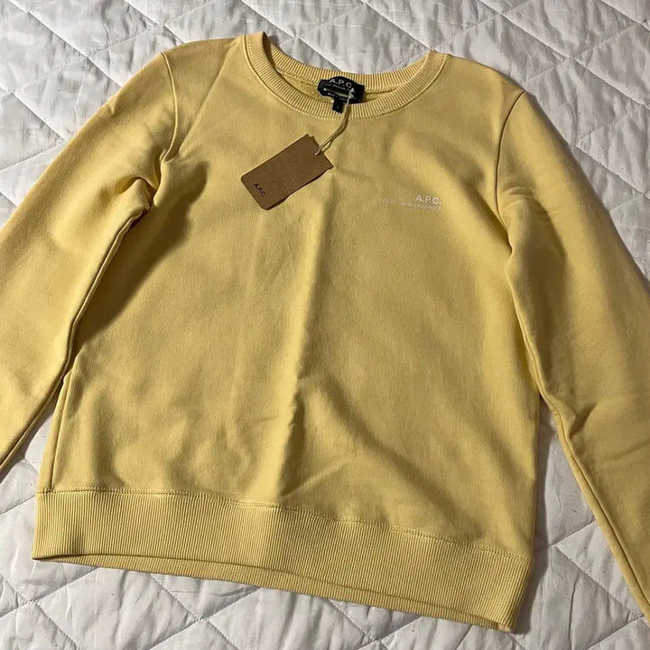 [BUNJANG] APC Logo Sweatshirt / APC 아페쎄 아이템 로고 맨투맨