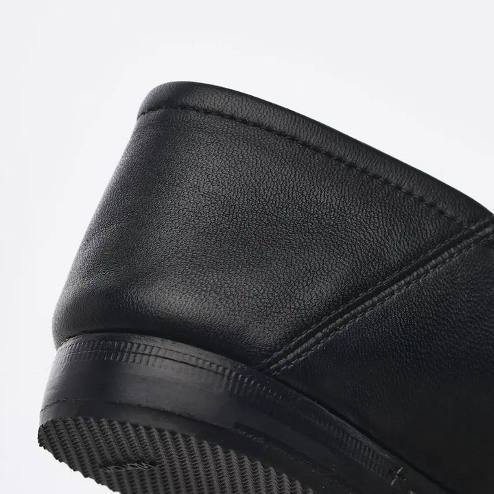 [BUNJANG] Gucci Horsebit Leather Loafers - Black / (W) 구찌 힐 폴드 홀스빗 레더 로퍼 블랙