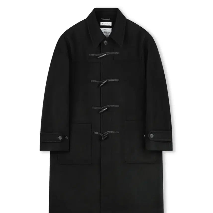 [BUNJANG] BeSlow Duffle Balmacaan Coat (Size L, New) / [옷장정리 급처] 판매 비슬로우 더플 발마칸 코트 L 새상품 시착도 안함