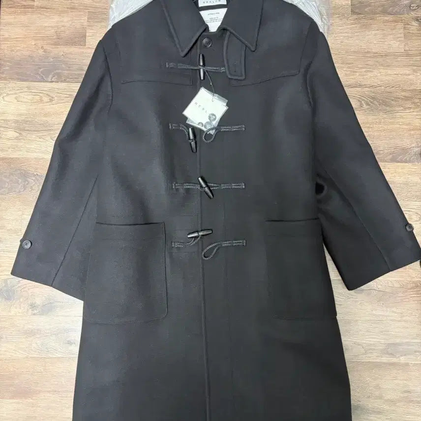 [BUNJANG] BeSlow Duffle Balmacaan Coat (Size L, New) / [옷장정리 급처] 판매 비슬로우 더플 발마칸 코트 L 새상품 시착도 안함