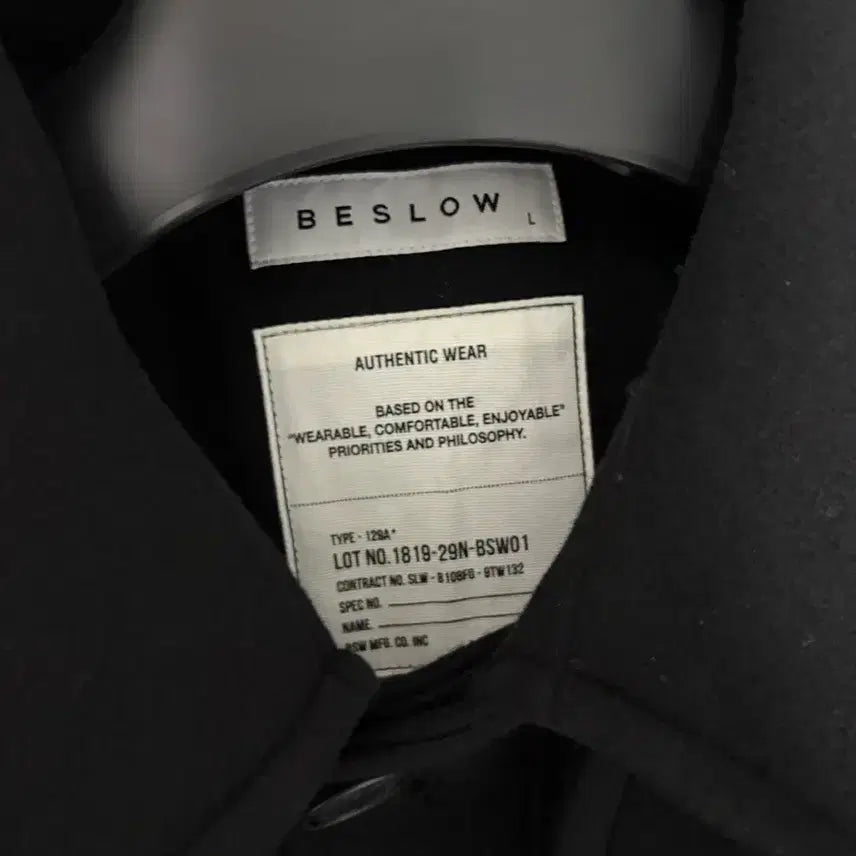 [BUNJANG] BeSlow Duffle Balmacaan Coat (Size L, New) / [옷장정리 급처] 판매 비슬로우 더플 발마칸 코트 L 새상품 시착도 안함