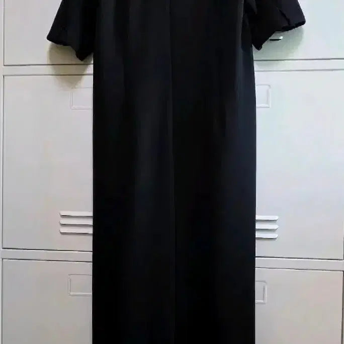[SOLD OUT] 45번가 레이어드 롱 원피스 - 블랙 ,S